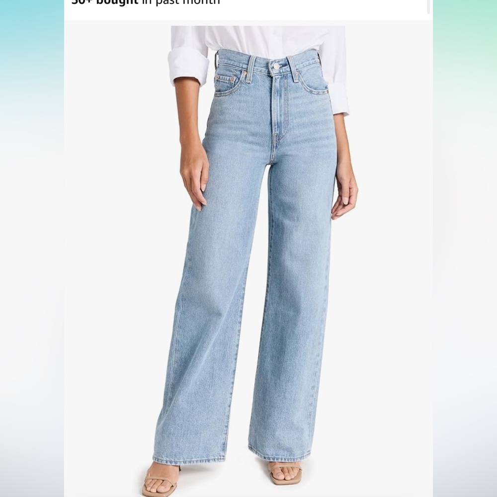 Levi’s Ribcage Wide Leg Women's Jeans 27 NWOT